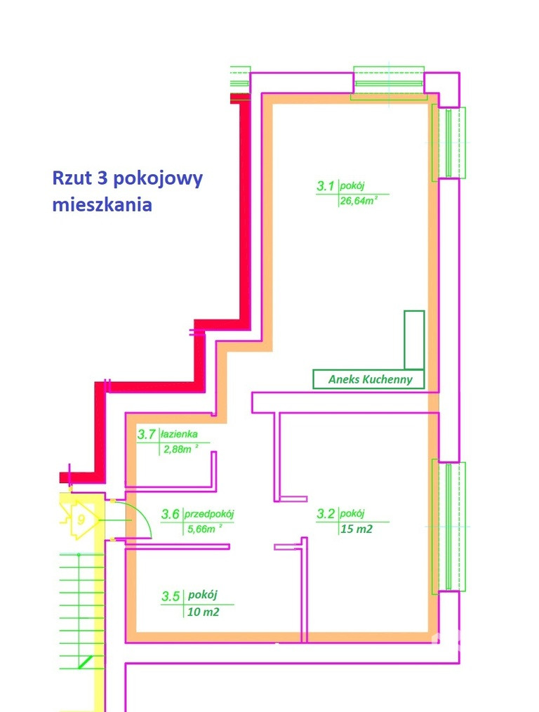 Mieszkanie Sprzedaż Boguchwała Aleja Syski 12