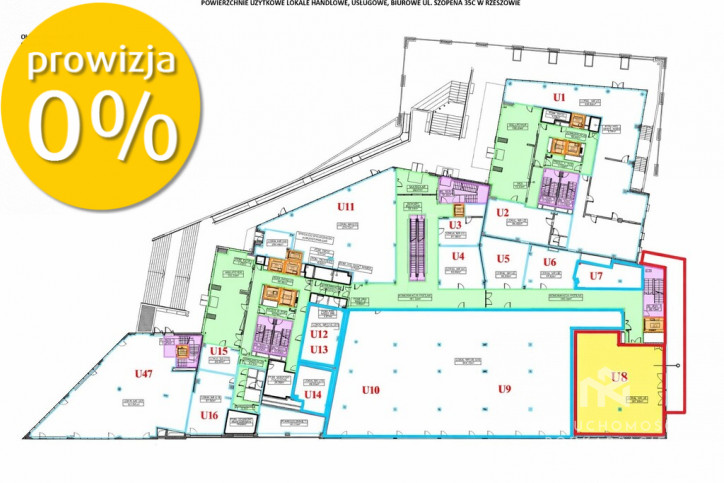 Lokal Wynajem Rzeszów Fryderyka Szopena 11