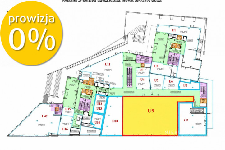 Lokal Wynajem Rzeszów Fryderyka Szopena 11