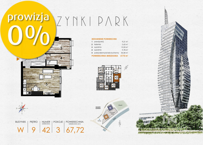 Mieszkanie Sprzedaż Rzeszów Fryderyka Szopena 1