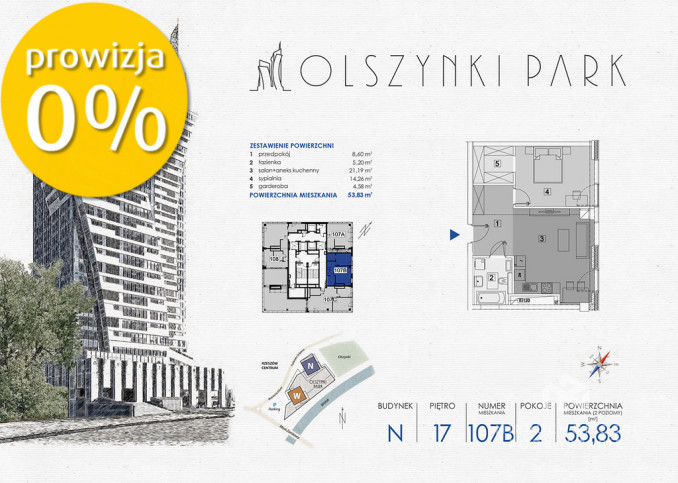 Mieszkanie Sprzedaż Rzeszów Fryderyka Szopena 1