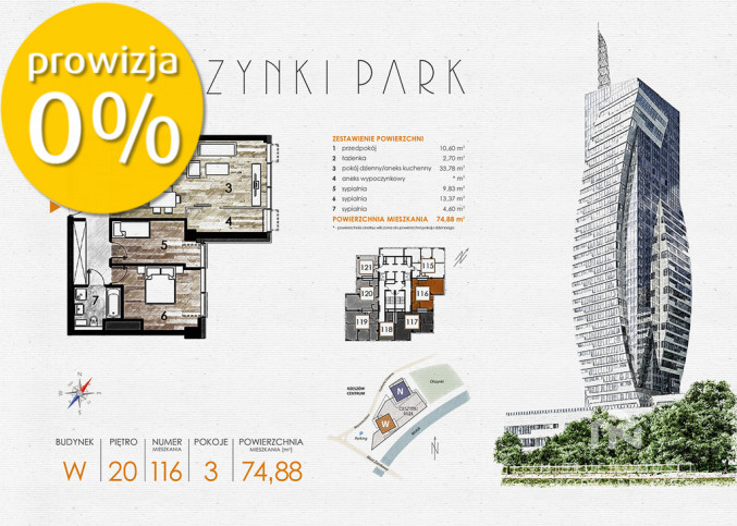 Mieszkanie Sprzedaż Rzeszów Fryderyka Szopena 1