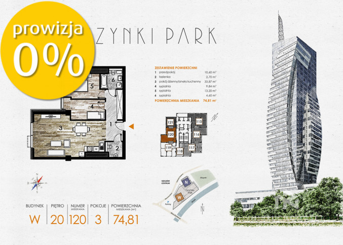 Mieszkanie Sprzedaż Rzeszów Fryderyka Szopena 1