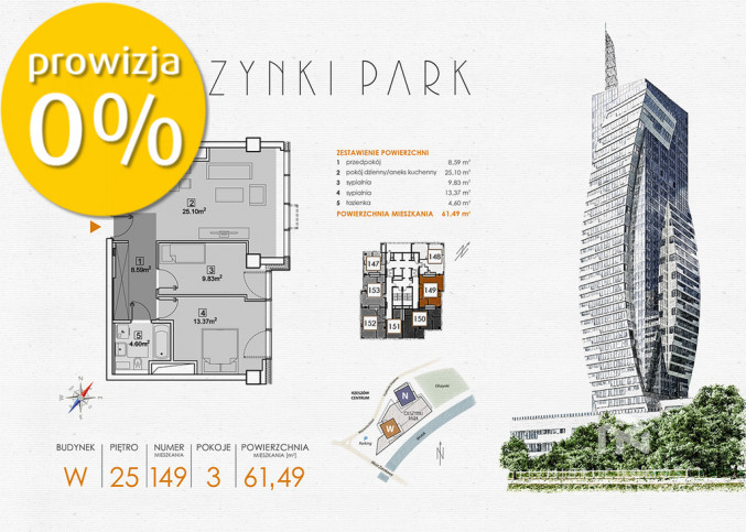 Mieszkanie Sprzedaż Rzeszów Fryderyka Szopena 1