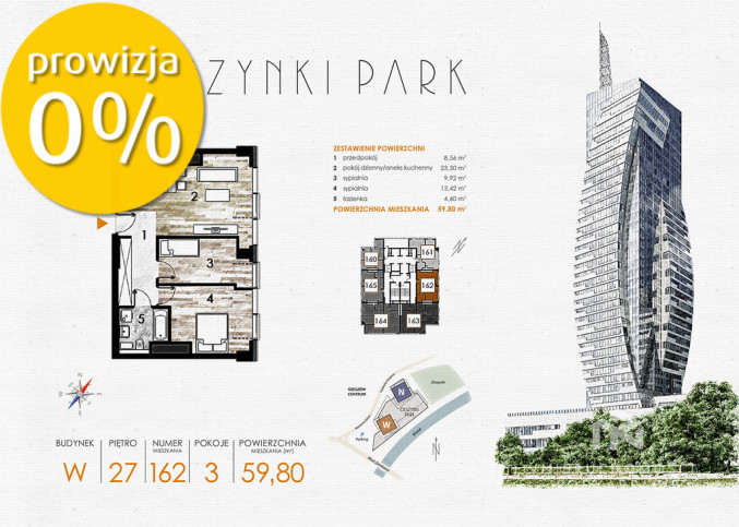 Mieszkanie Sprzedaż Rzeszów Fryderyka Szopena 1