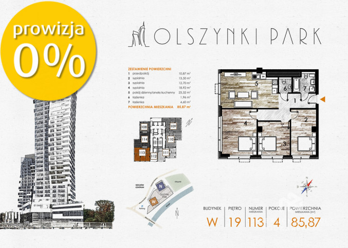 Mieszkanie Sprzedaż Rzeszów Fryderyka Szopena 1