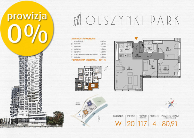 Mieszkanie Sprzedaż Rzeszów Fryderyka Szopena 1