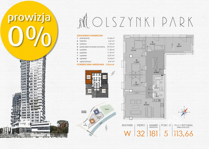 Mieszkanie Sprzedaż Rzeszów Fryderyka Szopena 1