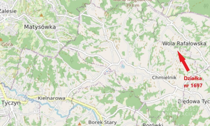 Działka Sprzedaż Chmielnik 10